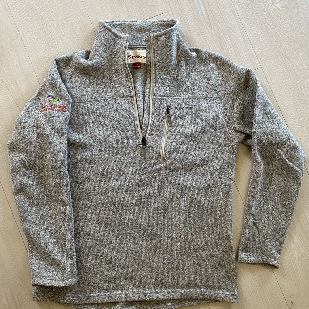 Simms rivershed cardigan size Medium